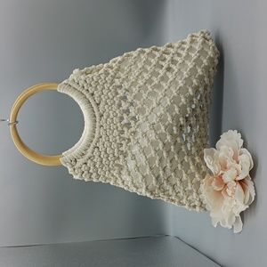 Love Brand Macrame Handbag
